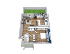 The Alcove 421 floor plan